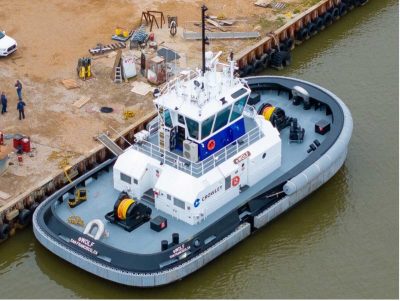 Master Boat Builders Delivers Electric Tugboat