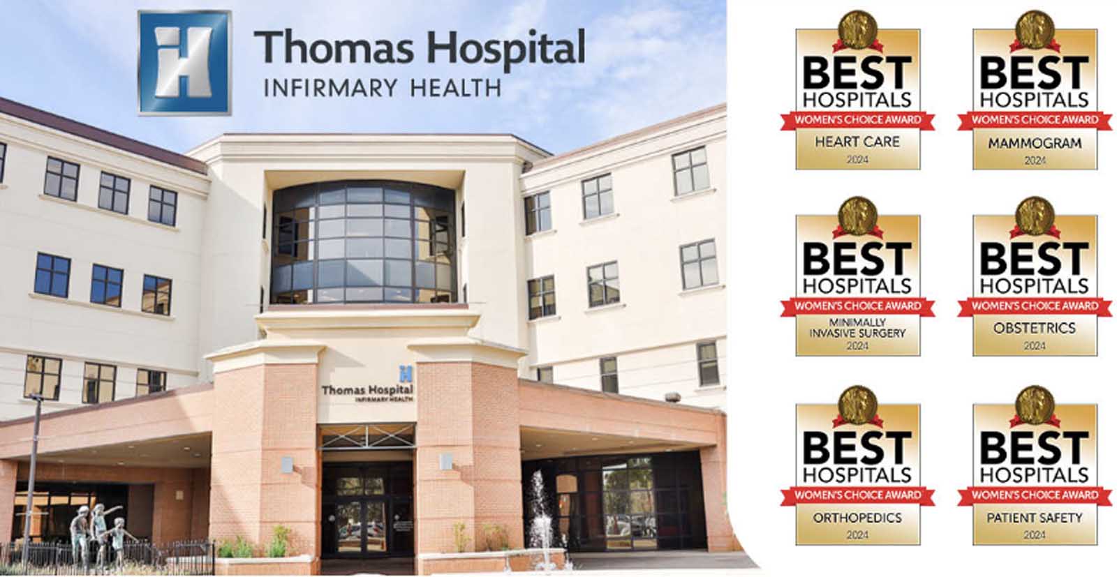 Thomas Hospital Receives Women&rsquo;s Choice Awards