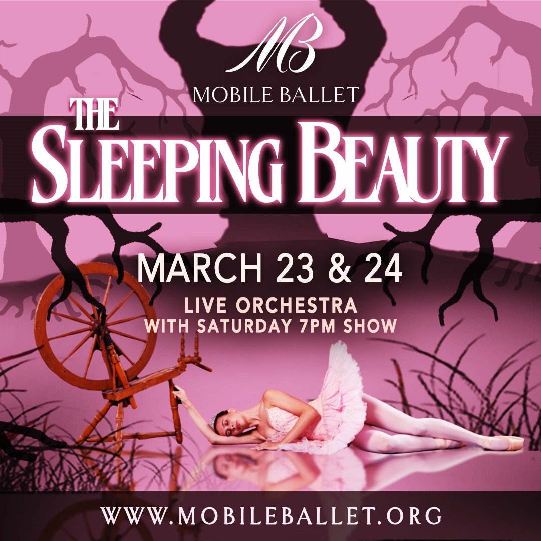 MOBILE BALLET SLEEPING BEAUTY EVENTS THIS MONTH