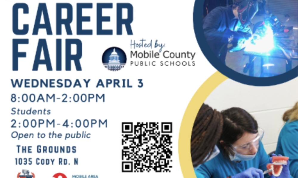 MOBILE COUNTY HIGH SCHOOL CAREER FAIR ANNOUNCED