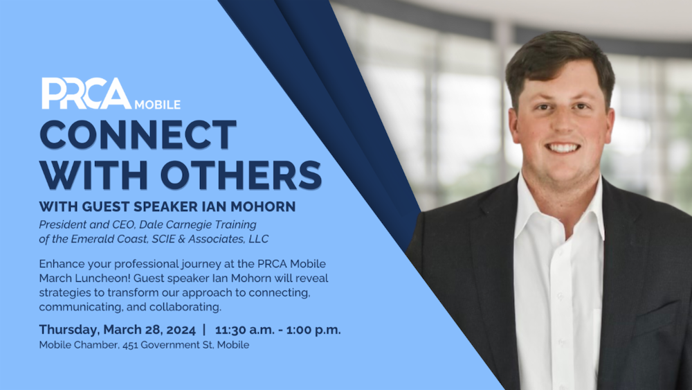PRCA MOBILE TO HOST “CONNECT WITH OTHERS” MARCH LUNCHEON