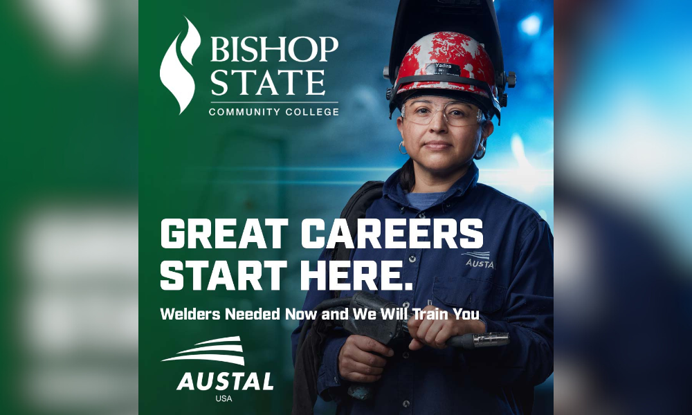 AUSTAL HOLDING HIRING EVENT TOMORROW AT BISHOP STATE