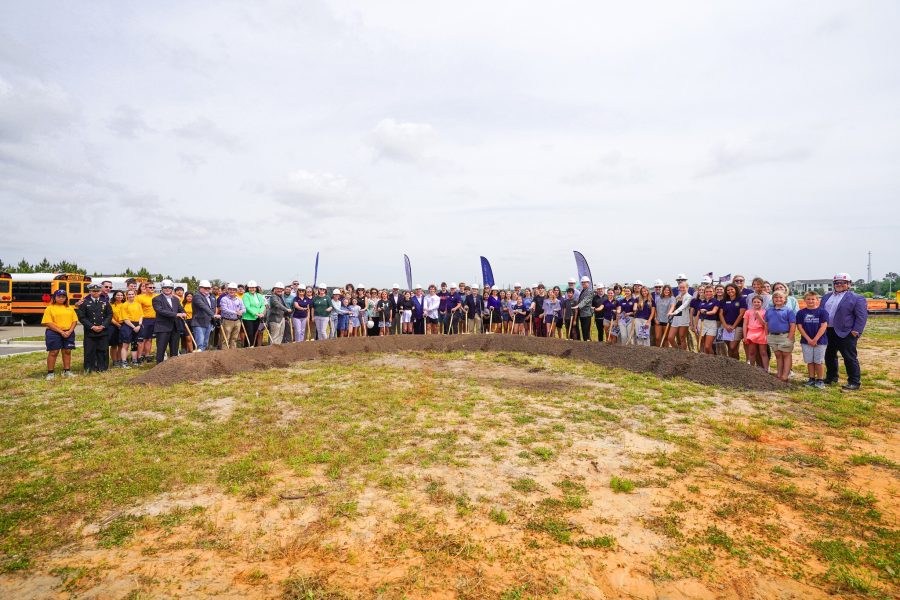 GROUND BROKEN ON GULF SHORES HIGH SCHOOL