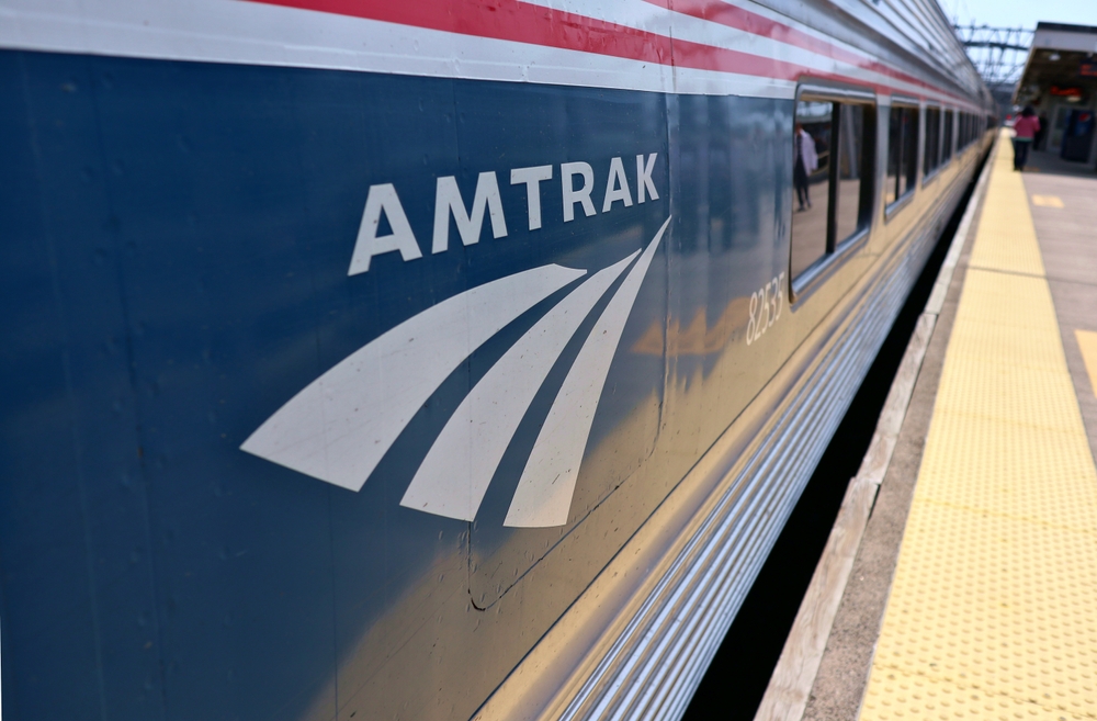 New,Haven,,Connecticut,-,May,18,2023:,Amtrak,Logo,On