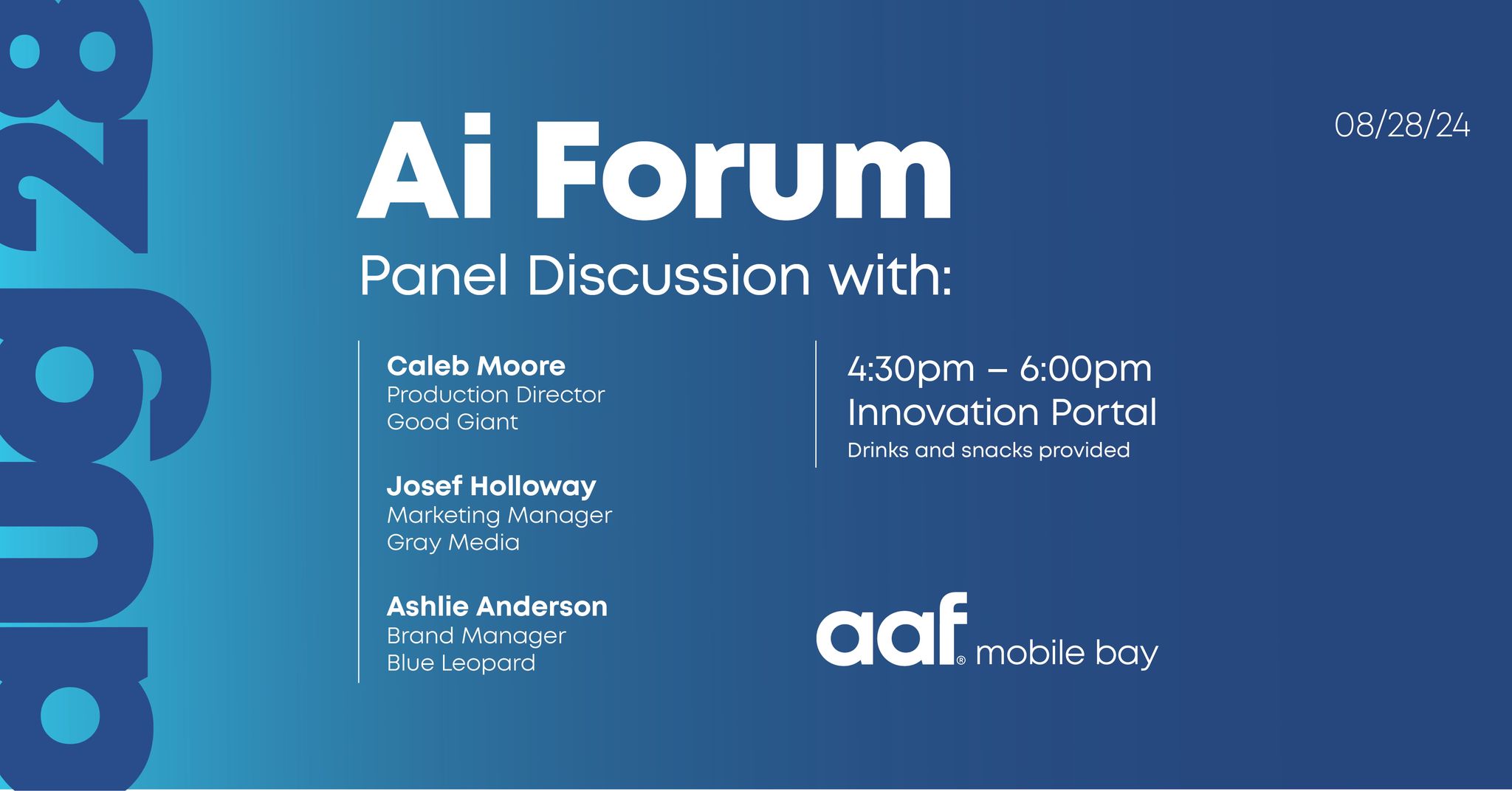 AAF MOBILE BAY TO HOLD FORUM ON AI