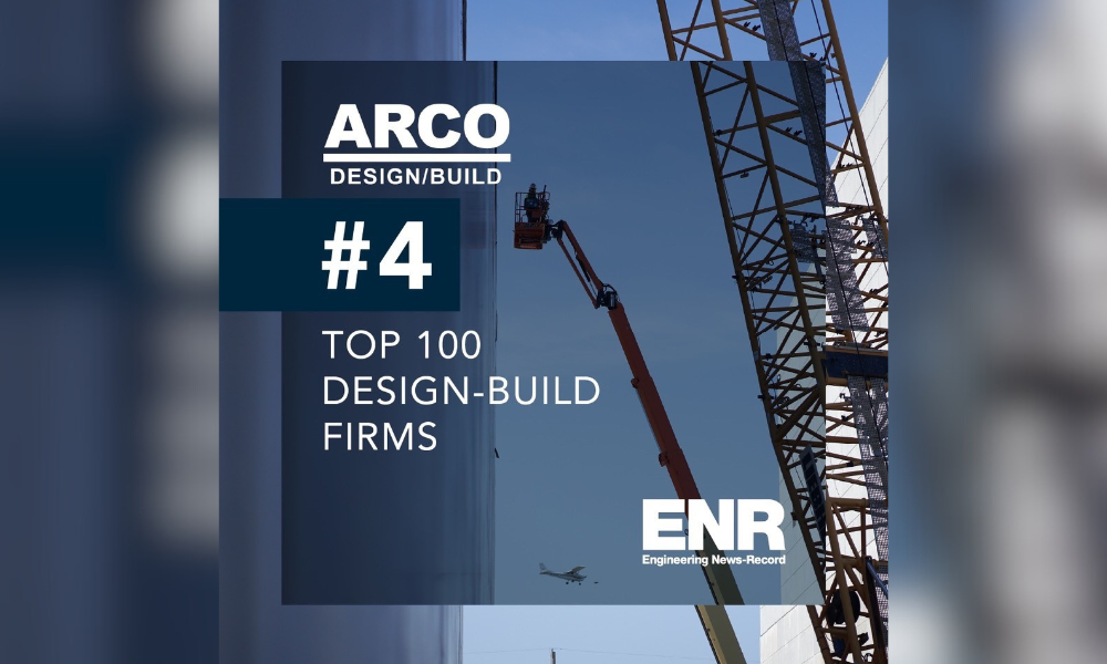 ARCODESIGN BUILD NAMED TO TOP ENR LIST