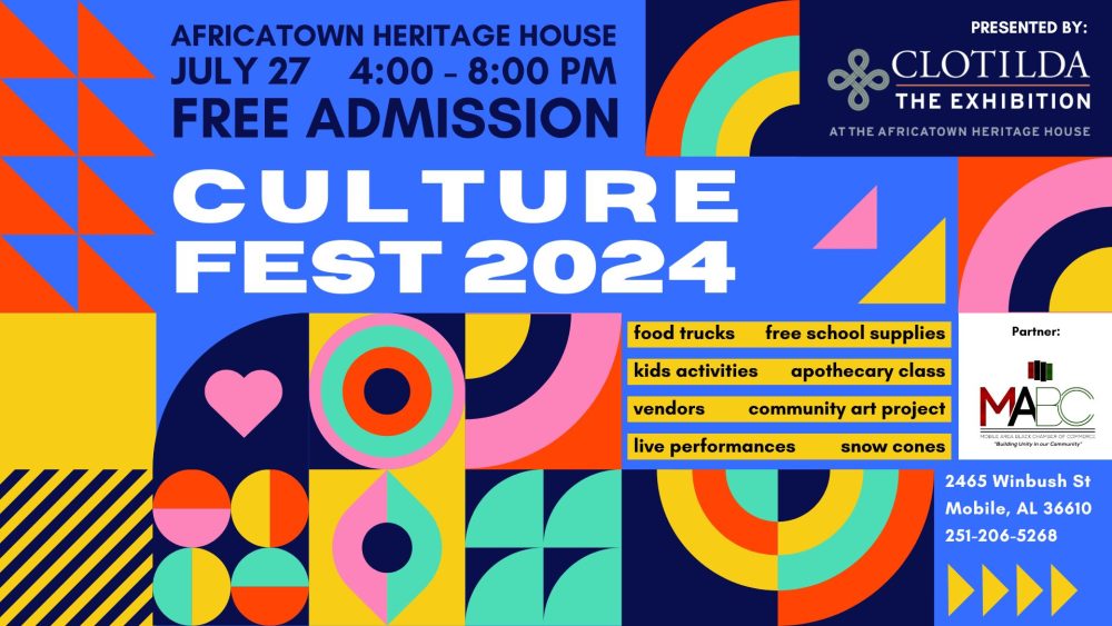 CULTURE FEST COMING TO AFRICATOWN HERITAGE HOUSE TOMORROW