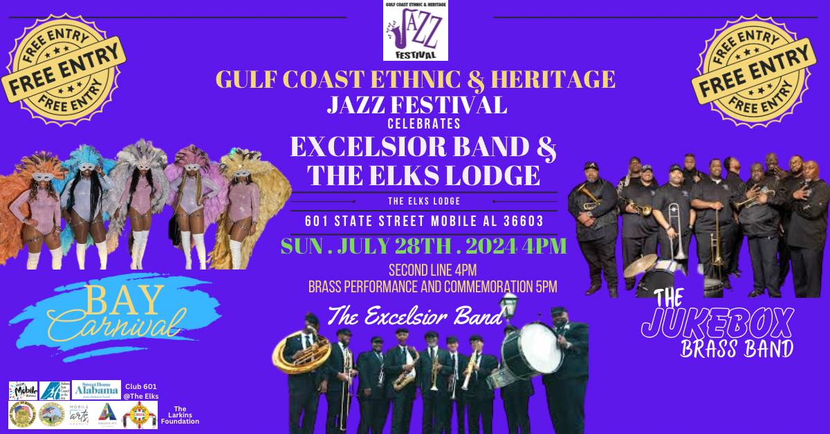 GULF COAST ETHNIC & HERITAGE JAZZ FESTIVAL COMING UP