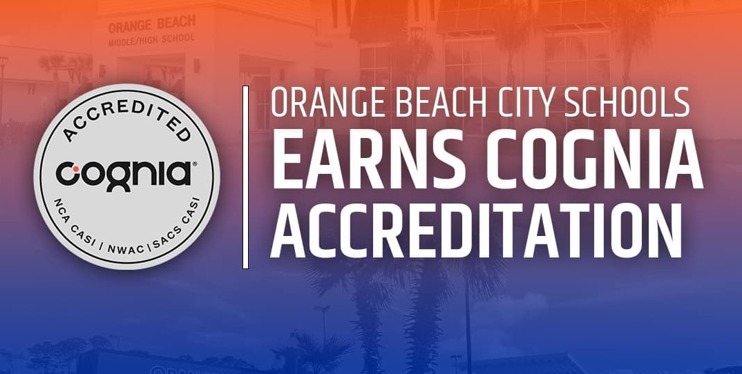 ORANGE BEACH CITY SCHOOLS EARNS NATIONAL ACCREDITATION