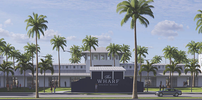 TEE OFF AT THE WHARF TO BE PORTSIDE ON MAIN ANCHOR TENANT