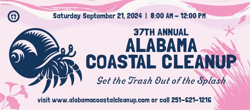 COASTAL CLEANUP SET FOR SEPTEMBER 21