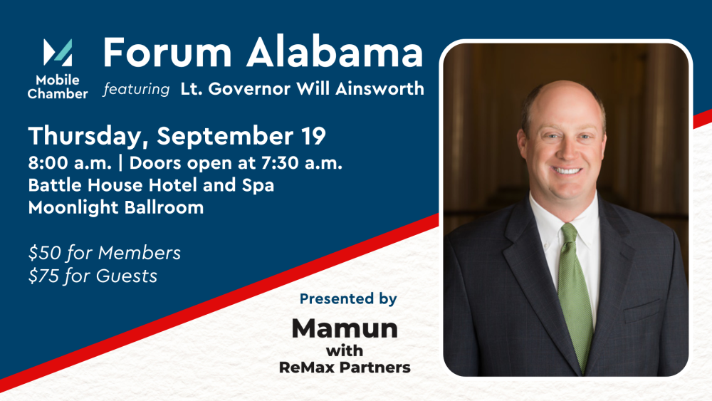 FORUM ALABAMA TO FEATURE AINSWORTH