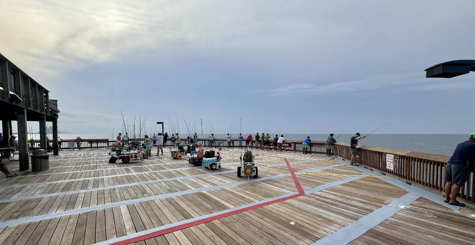 GULF STATE PARK PIER REOPENS