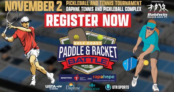 GULF COAST PADDLE & RACKET BATTLE COMING IN NOVEMBER