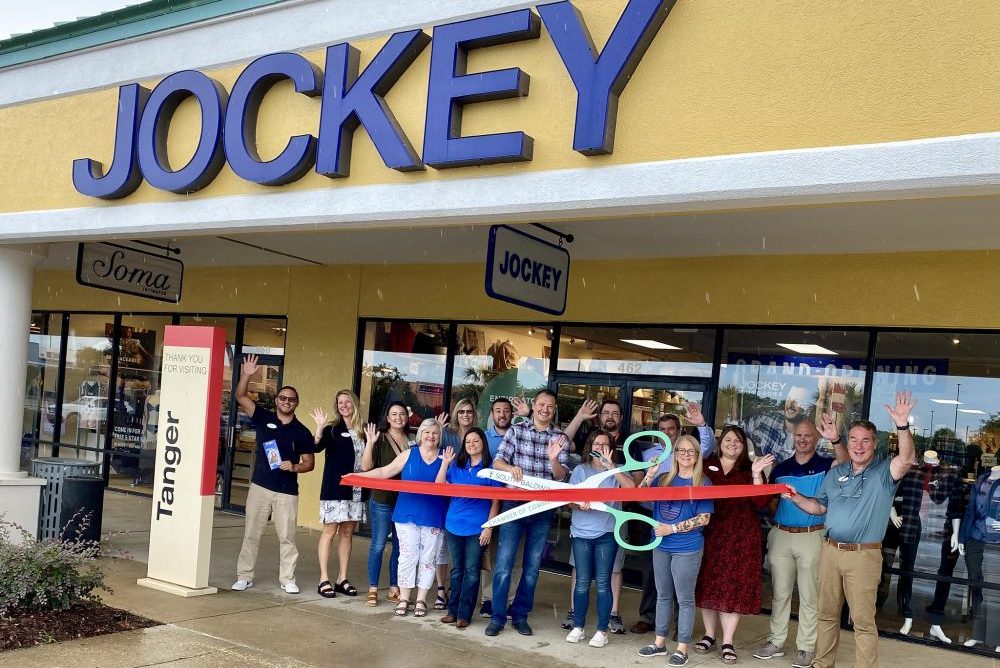 JOCKEY STORE REOPENS IN TANGER OUTLETS