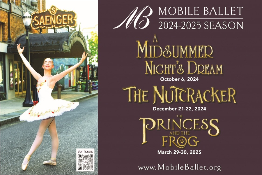 MOBILE BALLET ANNOUNCES NEW SEASON