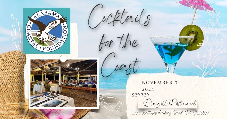 ACF COCKTAILS FOR THE COAST ANNOUNCED