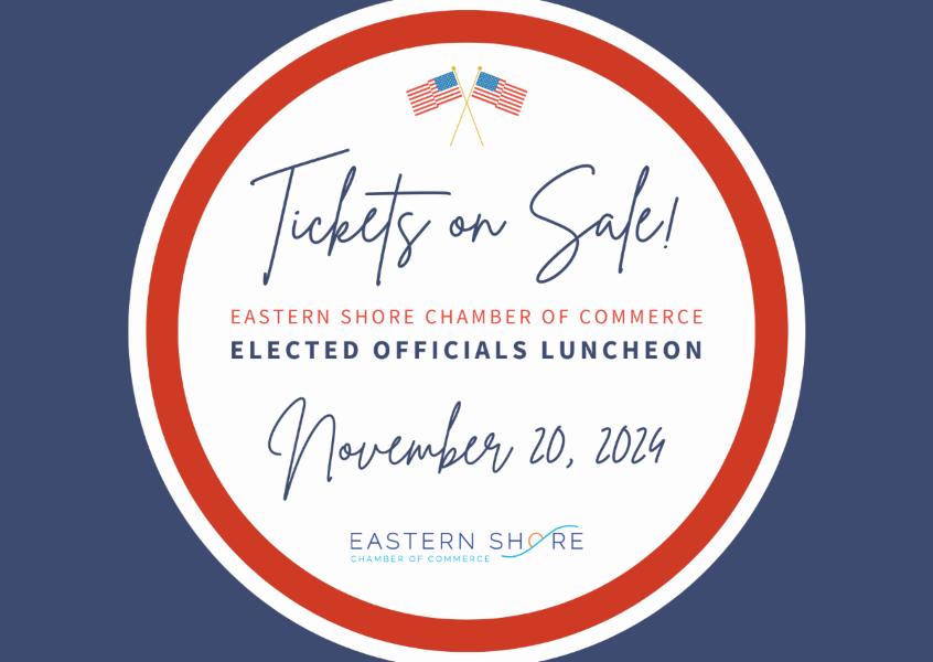 EASTERN SHORE ELECTED OFFICIALS LUNCHEON ANNOUNCED