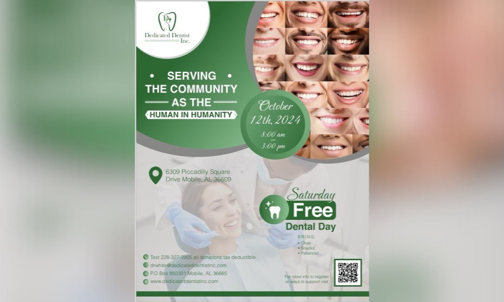 FREE DENTAL CARE EVENT TO BE HELD THIS SATURDAY