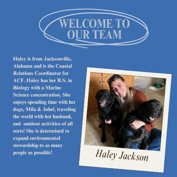 JACKSON IS NEW ACF COASTAL RELATIONS COORDINATOR