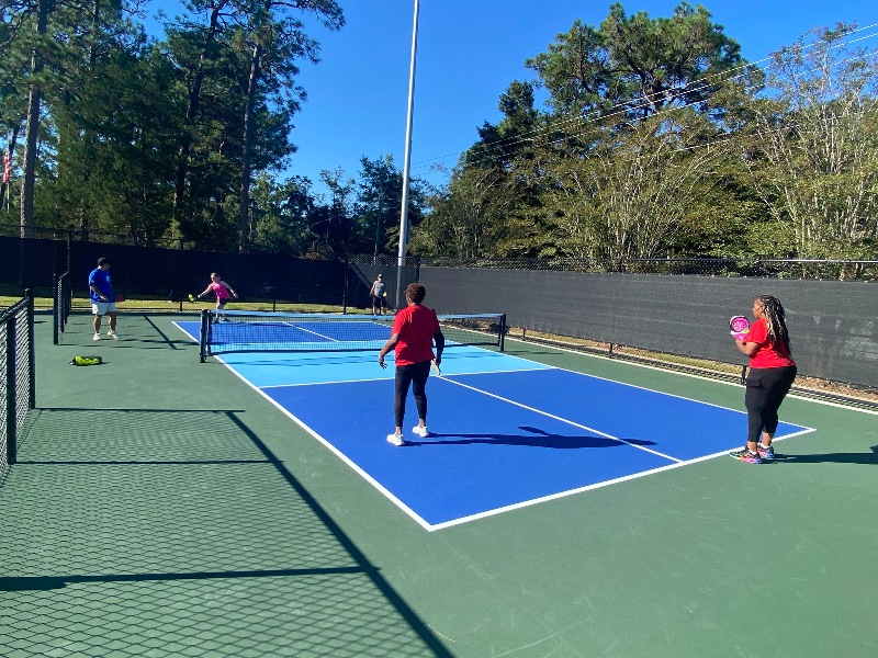 PICKLEBALL COURTS OPEN AT LAVRETTA PARK_ MORE TO COME