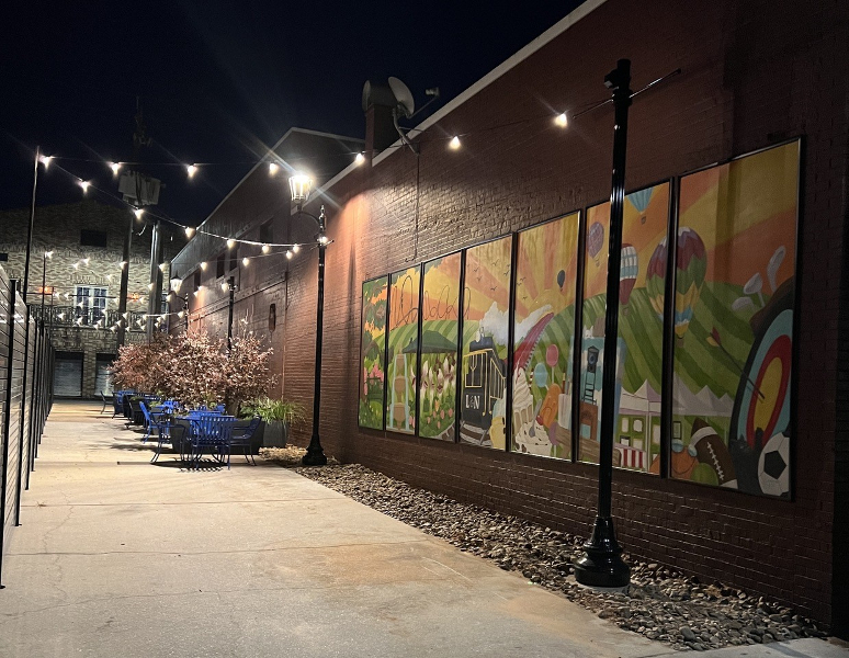 FOLEY ARTS AND ENTERTAINMENT DISTRICT OPENS