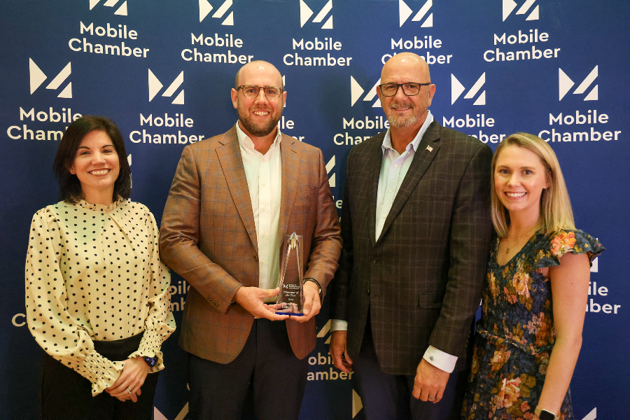 MASTER BOAT BUILDERS NAMED MOBILE CHAMBER’S INNOVATOR OF THE YEAR