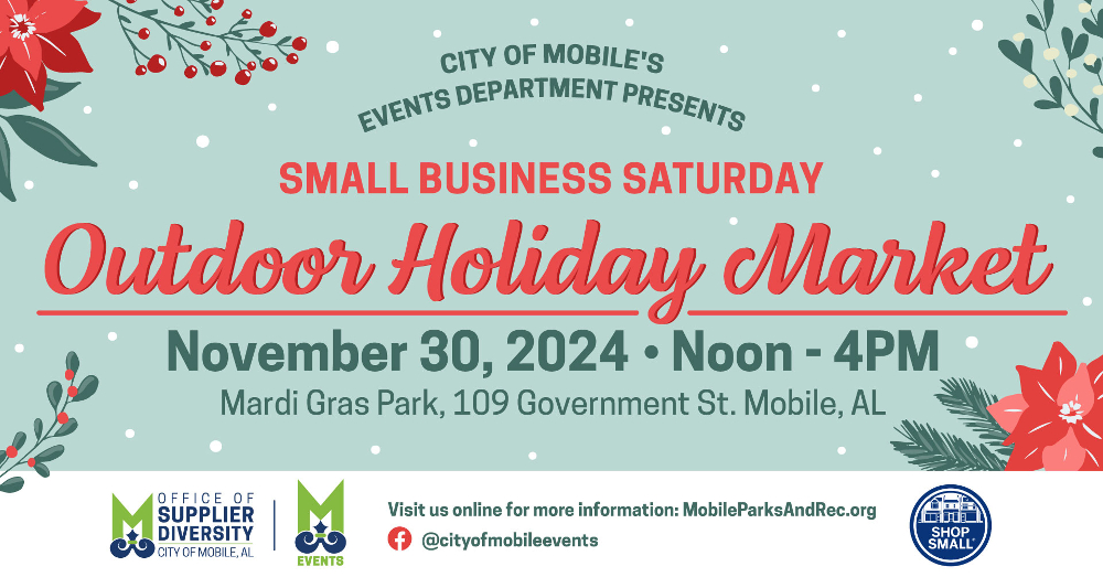 MOBILE’S OUTDOOR HOLIDAY MARKET ANNOUNCED