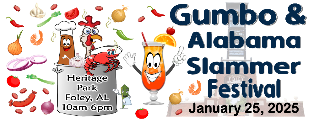 GUMBO & ALABAMA SLAMMER FESTIVAL TO BE HELD ON JANUARY 25