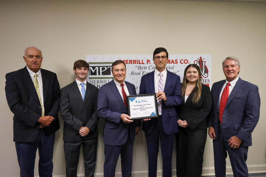 MERRILL P. THOMAS CO NAMED SMALL BUSINESS OF THE YEAR FINALIST