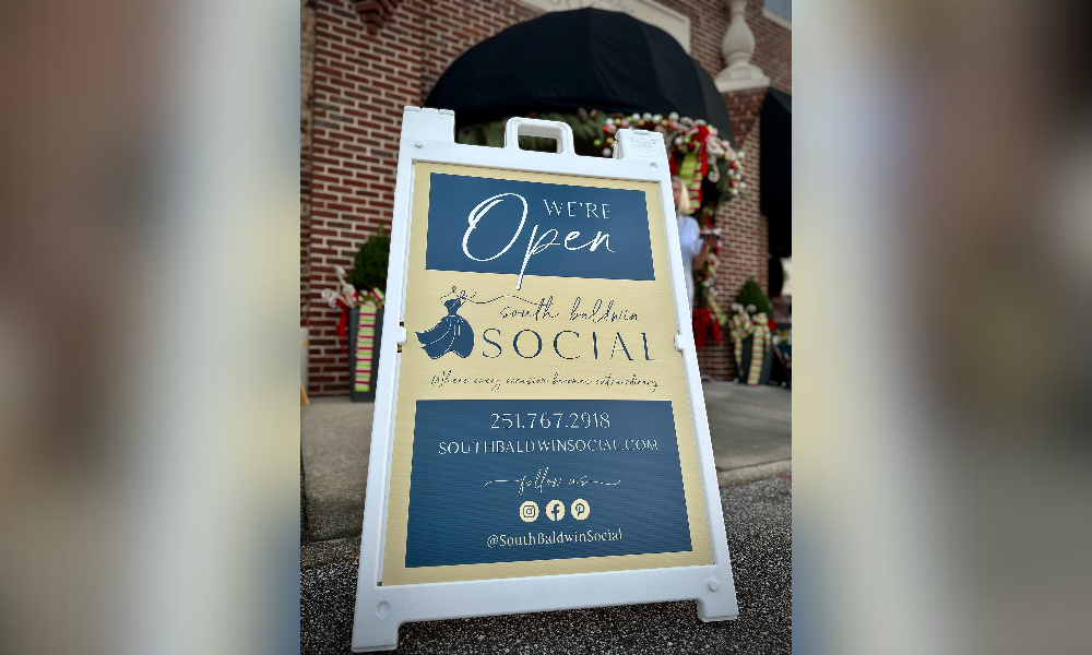 South Baldwin social now open in foley