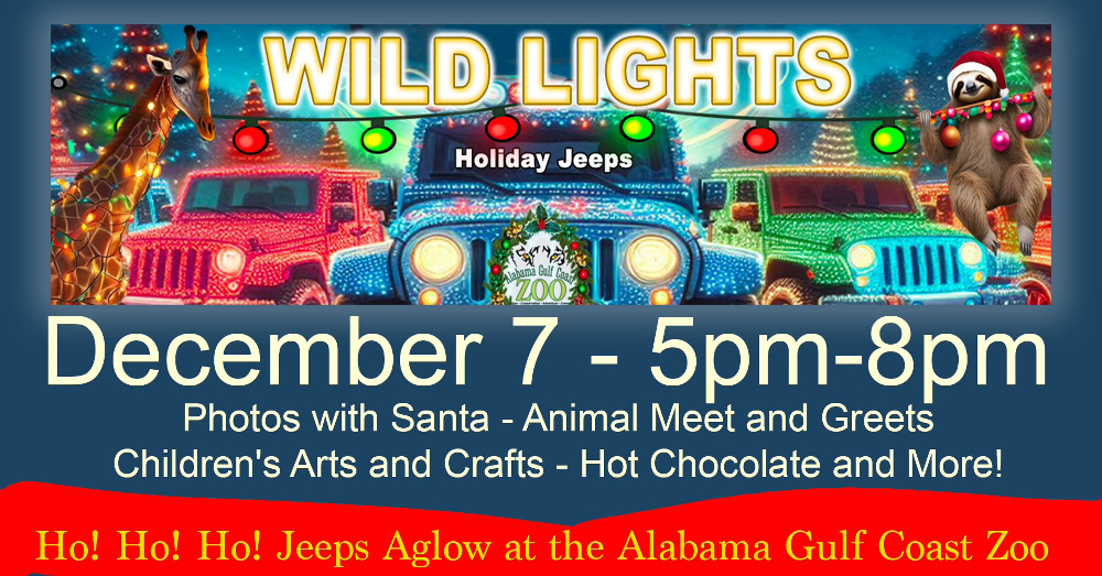 WILD LIGHTS AT THE ZOO IS TOMORROW