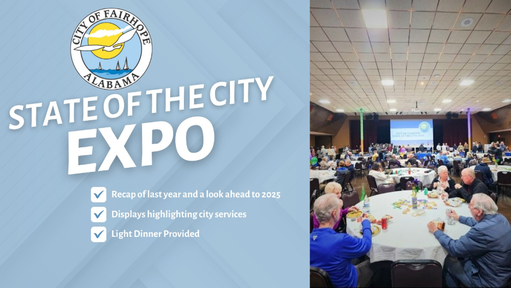 FAIRHOPE STATE OF THE CITY EXPO COMING UP