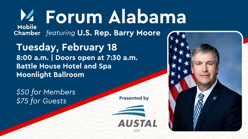 NEXT FORUM ALABAMA TO FEATURE MOORE