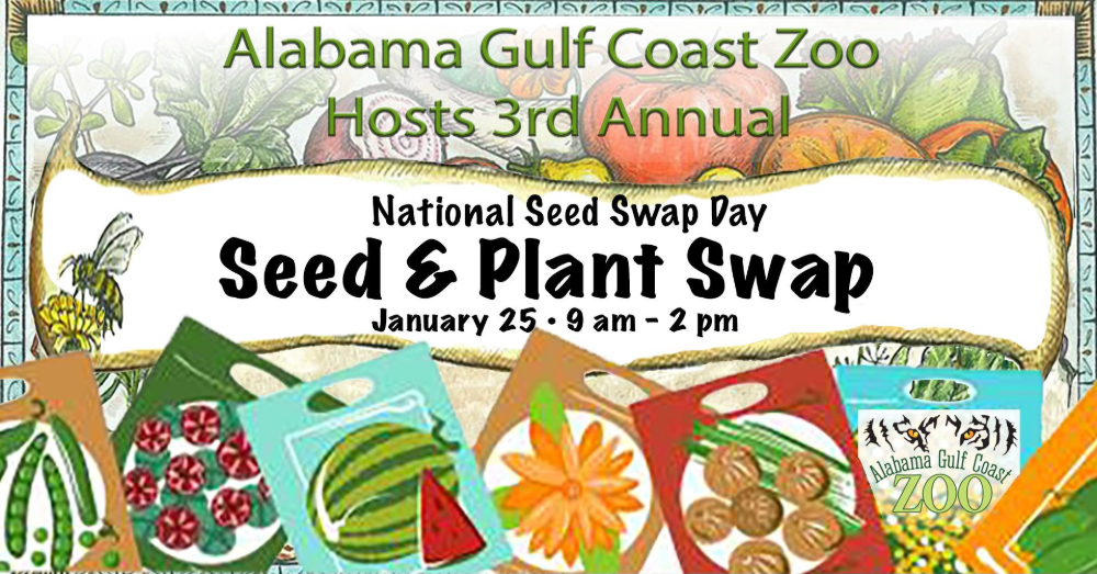 SEED AND PLANT SWAP COMING TO GULF SHORES TOMORROW