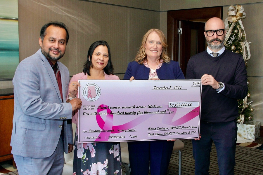 USA HEALTH AWARDED GRANT FOR BREAST CANCER RESEARCH