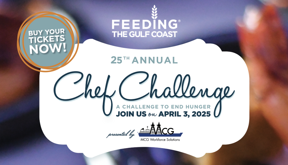 FEEDING THE GULF COAST TO HOST CHEF CHALLENGE