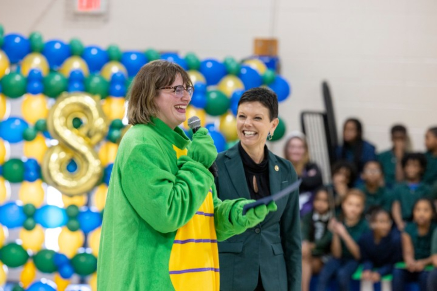 MCPSS’S TRAVIS WINS MILKEN EDUCATOR AWARD