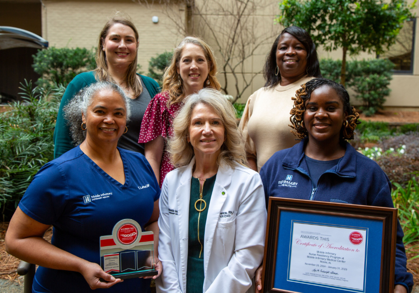 MOBILE INFIRMARY NURSE RESIDENCY PROGRAM RECEIVES STATE-FIRST DESIGNATION