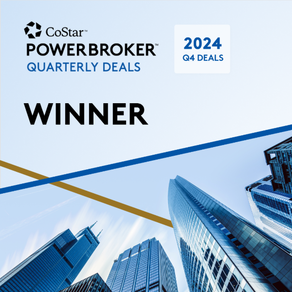 WHITE-SPUNNER REALTORS WIN COSTAR POWER BROKER QUARTERLY AWARDS