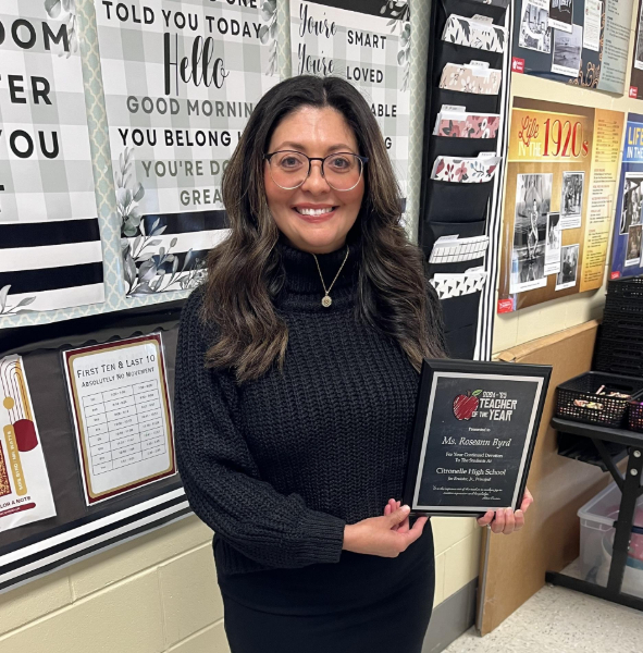 CITRONELLE HIGH’S BYRD NAMED TEACHER OF THE YEAR FINALIST