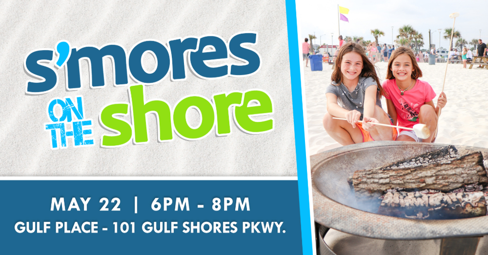 S’MORES ON THE SHORE COMING UP