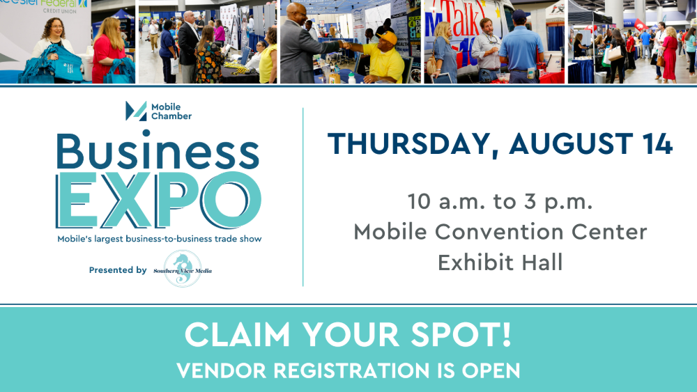 VENDOR REGISTRATION OPEN FOR MOBILE CHAMBER BUSINESS EXPO