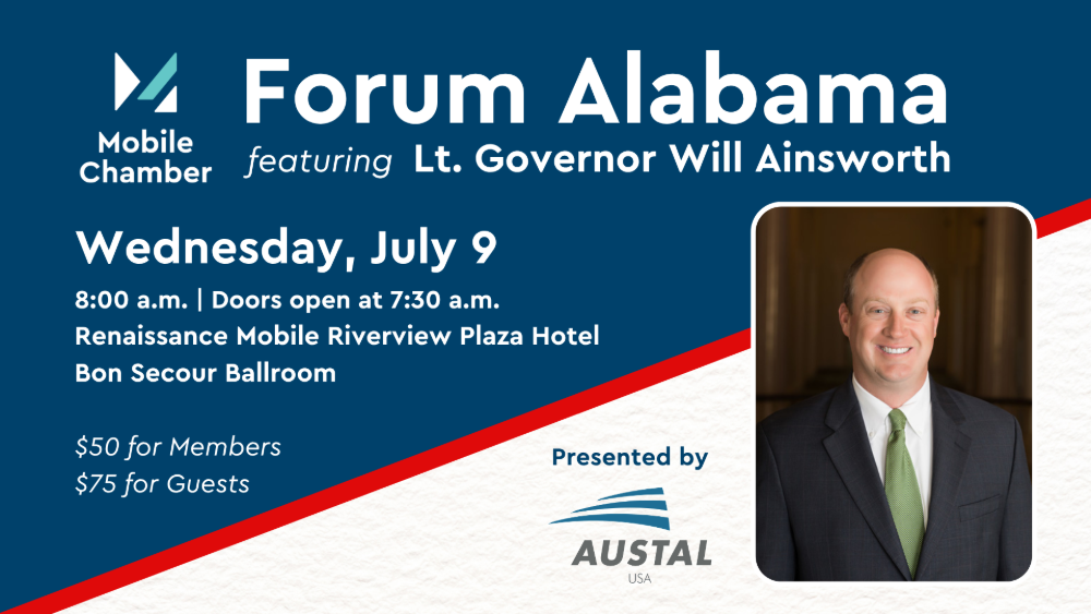 AINSWORTH TO SPEAK AT FORUM ALABAMA
