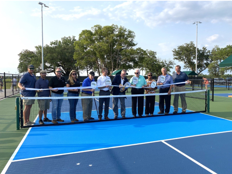 FOLEY OPENS PICKLEBALL AND SAND VOLLEYBALL COURTS
