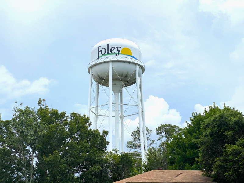 FOLEY, RIVIERA UTILITIES PARTNER TO LIGHT WATER TOWERS