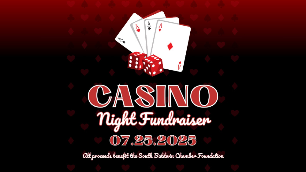 SOUTH BALDWIN CHAMBER FOUNDATION TO HOST CASINO NIGHT