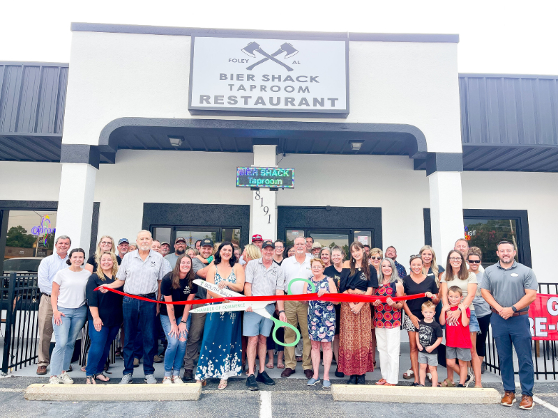 BIER SHACK TAPROOM REOPENS IN FOLEY