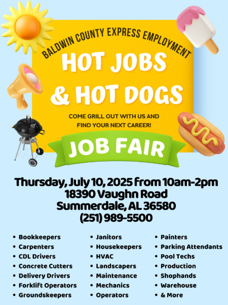 JOB FAIR COMING TO SUMMERDALE