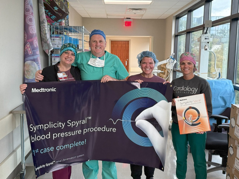 SPRINGHILL MEDICAL CENTER PERFORMS NEW BLOOD PRESSURE PROCEDURE